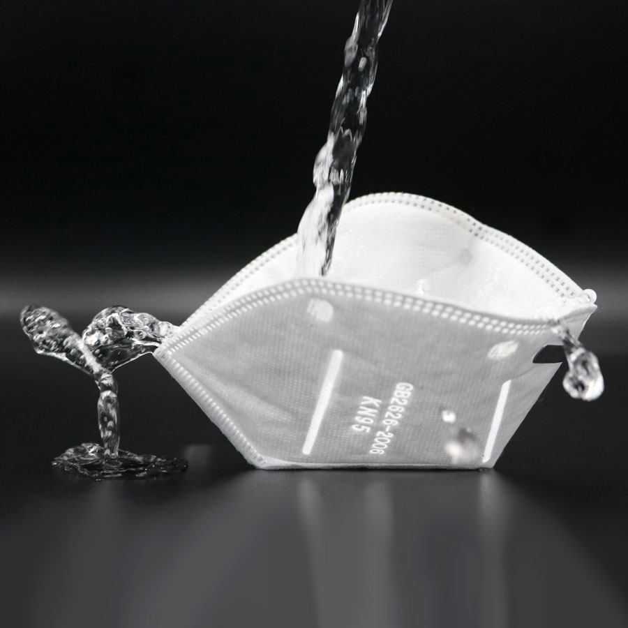 Maske unter Wasser